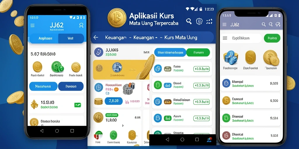 Tampilan antarmuka aplikasi JJ62 yang informatif dan user-friendly.