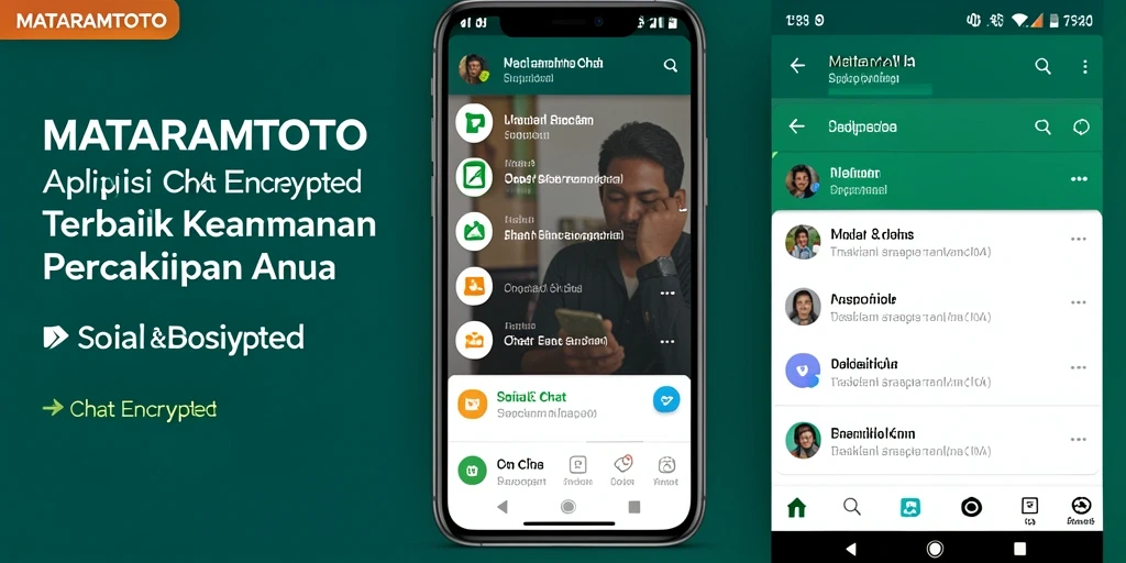 Antarmuka MATARAMTOTO menampilkan fitur chat yang aman dan mudah digunakan.